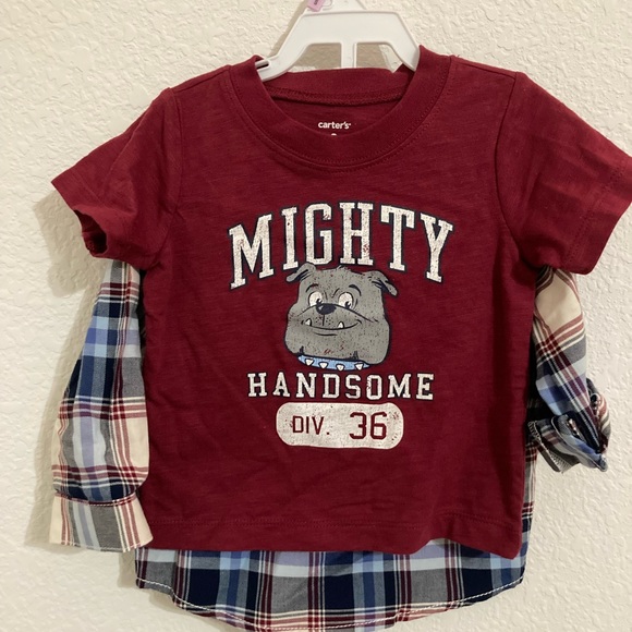 Baby boy shirt and t-shirt set - Picture 1 of 4